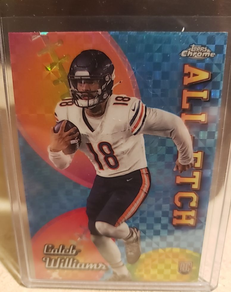 2024 Topps Chrome #CAE-CW Caleb Williams All-Etch — front