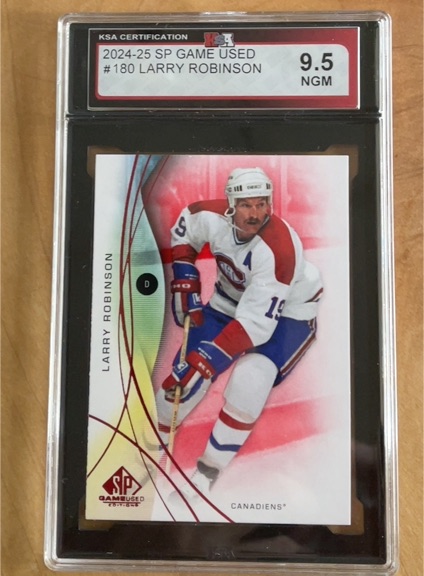 2024-25 SP Game Used #180 Larry Robinson — front
