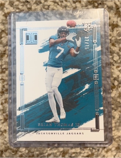 2024 Panini Impeccable #32 Brian Thomas Jr. — front