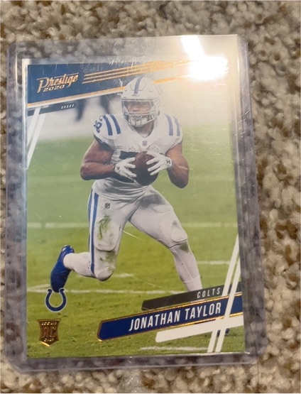 2020 Panini Chronicles Prestige #315 Jonathan Taylor — front