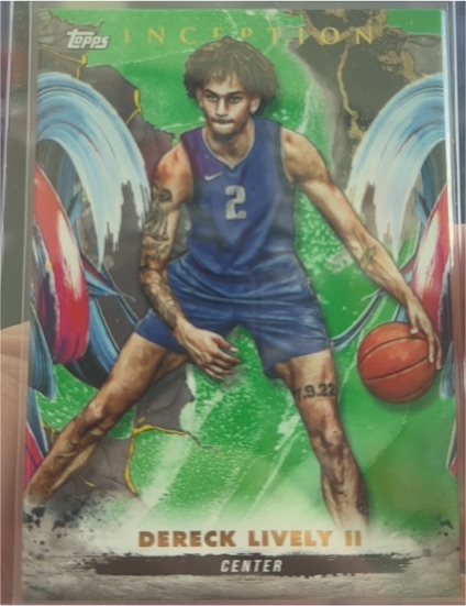 2025 Topps Inception #52 Dereck Lively II — front