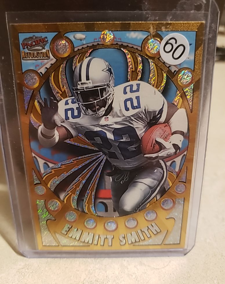 1997 Pacific Revolution #40 Emmitt Smith — front