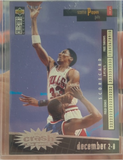 1996-97 Upper Deck Collector's Choice #C4 Scottie Pippen You Crash the Game — front