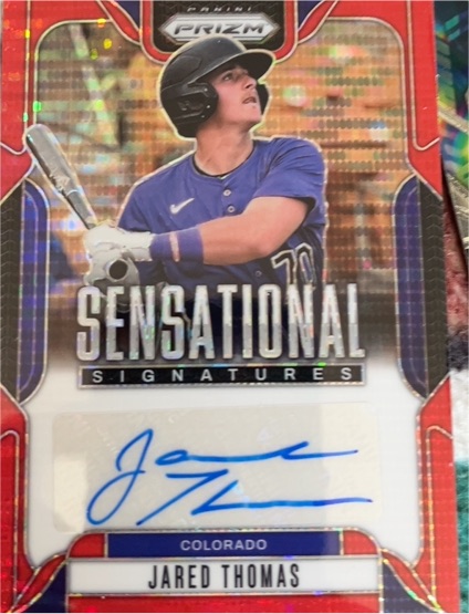 2025 Panini Prizm #69 Jared Thomas — front