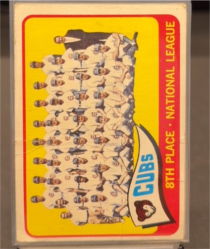 1965 Topps #91 Chicago Cubs Team — front