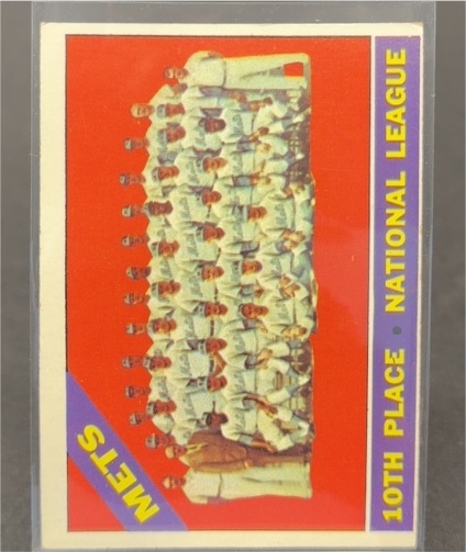 1966 Topps #172 Mets Team New York Mets — front