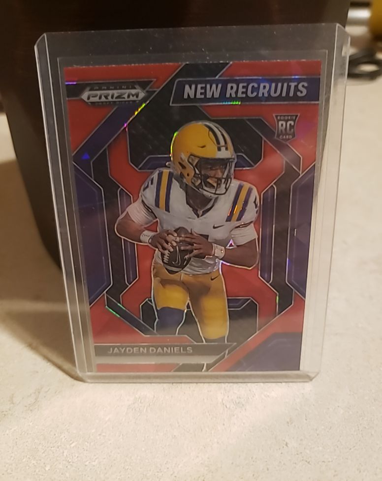 2024 Panini Prizm Draft Picks New Recruits #NR-JDS Jayden Daniels — front