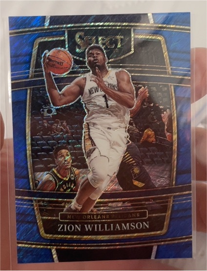 2021-22 Panini Select #96 Zion Williamson — front