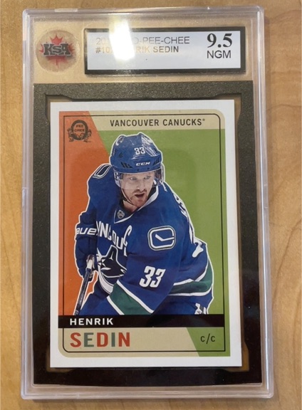 2017-18 O-Pee-Chee Retro #108 Henrik Sedin — front