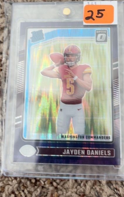 2024 Donruss Optic #248 Jayden Daniels — front