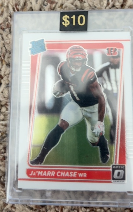 2021 Panini Donruss Optic #207 Ja'Marr Chase — front