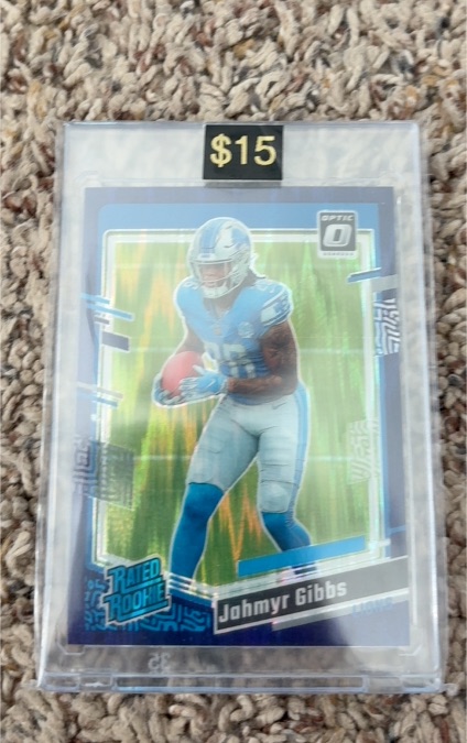 2023 Panini Donruss Optic #236 Jahmyr Gibbs — front