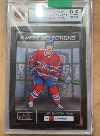 2022-23 O-Pee-Chee Platinum #SS-6 Juraj Slafkovsky Sweet Selections — front