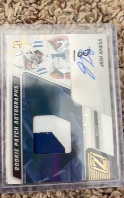2023 Panini Zenith #221 Josh Downs — front