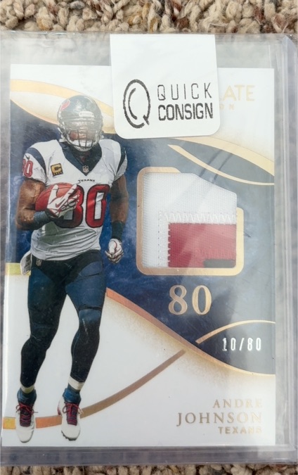 2013 Panini Immaculate Collection #80 Andre Johnson — front