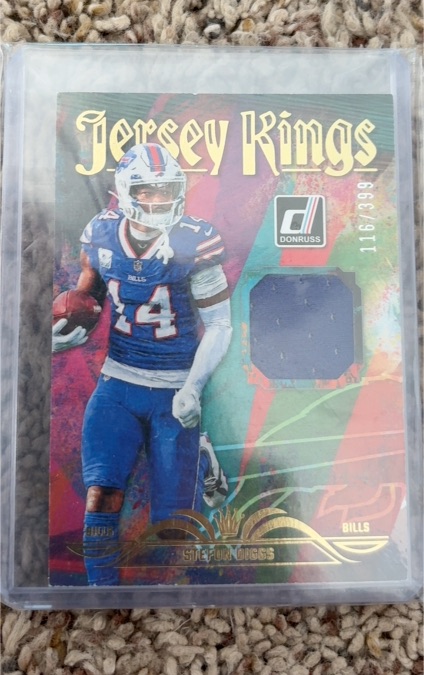 2023 Donruss Jersey Kings #JK-15 Stefon Diggs — front