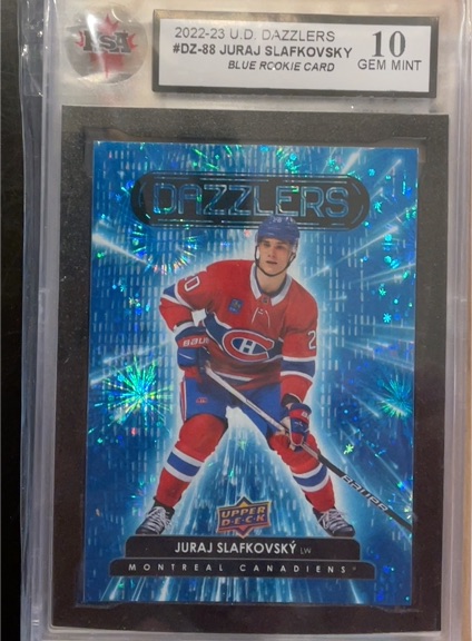 2022-23 Upper Deck Dazzlers #DZ-88 Juraj Slafkovský — front