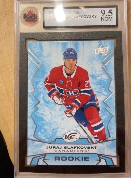 2022-23 Upper Deck Ice #143 Juraj Slafkovsky — front
