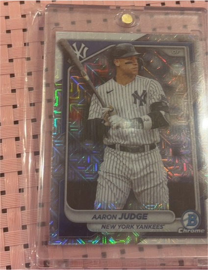 2024 Bowman Chrome #7 Aaron Judge — front