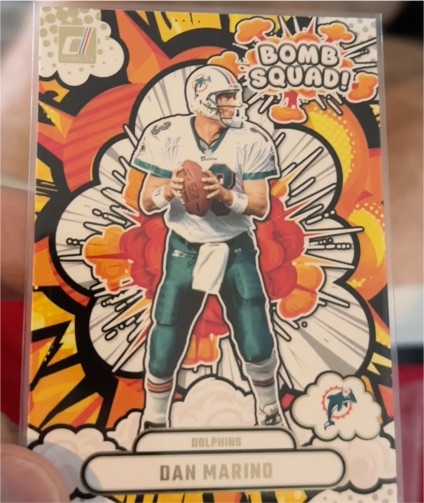 2025 Panini Donruss Bomb Squad #BS-DMO Dan Marino — front