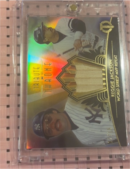 1993 Topps Tribute to the Throne #TT-1 Reggie Jackson — front