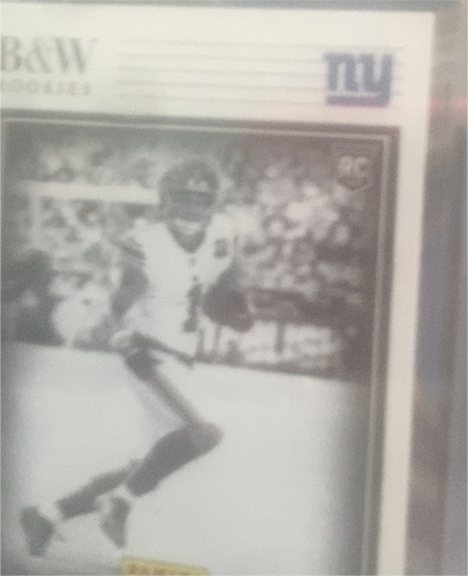 2024 Panini Instant Black & White Rookies #BWR-XX New York Giants Rookie — front