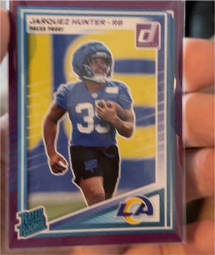 2025 Donruss #352 Jarquez Hunter — front