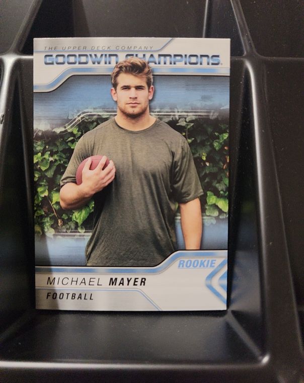 2023 Upper Deck Goodwin Champions #21 Michael Mayer Rookie — front