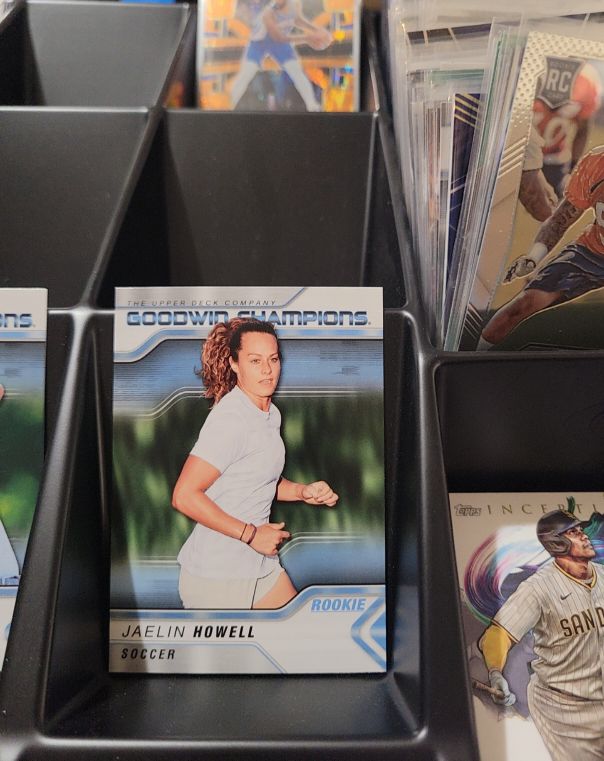 2023 Upper Deck Goodwin Champions #55 Jaelin Howell Rookie — front