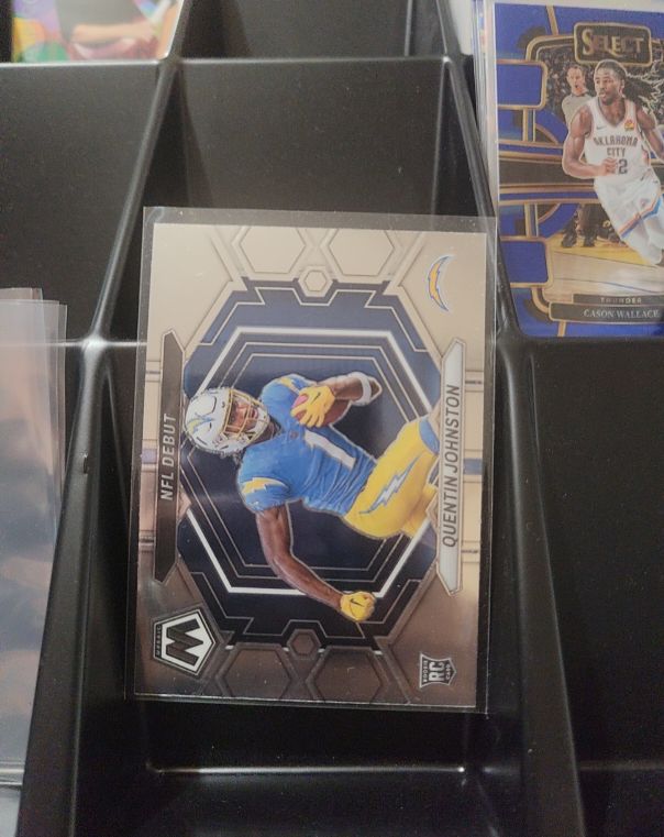 2023 Panini Mosaic NFL Debut #ND-16 Quentin Johnston — front