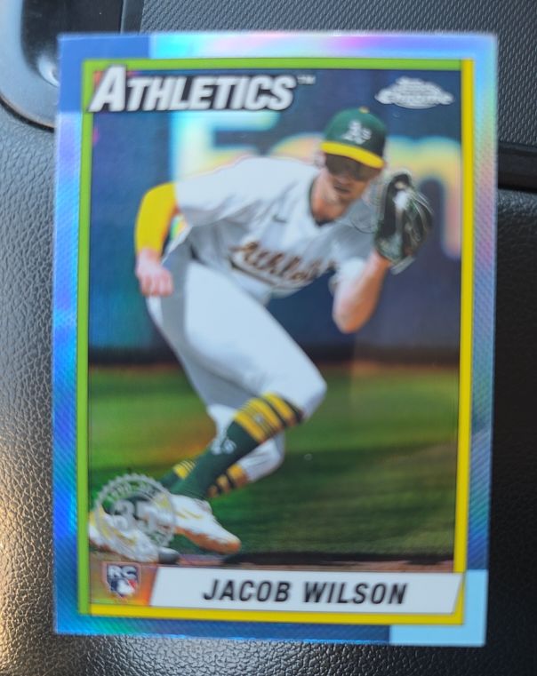 1990 Topps #670 Jacob Wilson — front