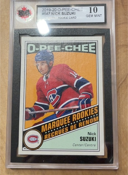 2019-20 O-Pee-Chee #647 Nick Suzuki — front
