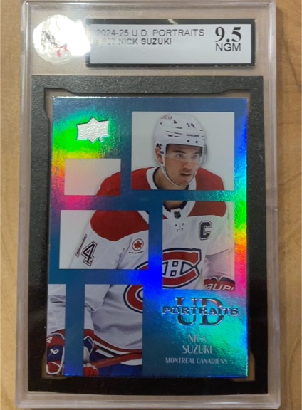 2024-25 Upper Deck Series 2 UD Portraits #P57 Nick Suzuki — front