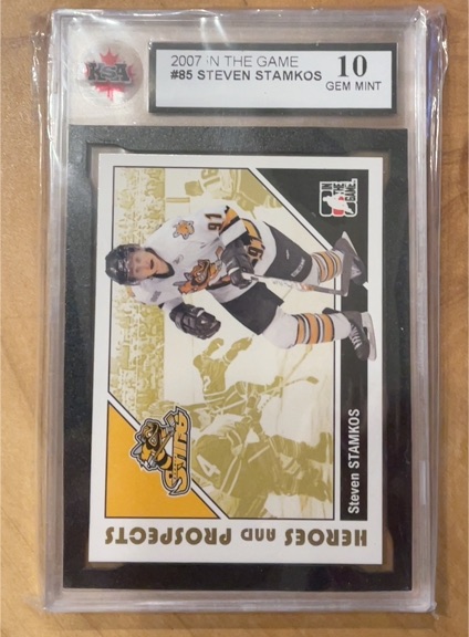 2007 In The Game #85 Steven Stamkos — front