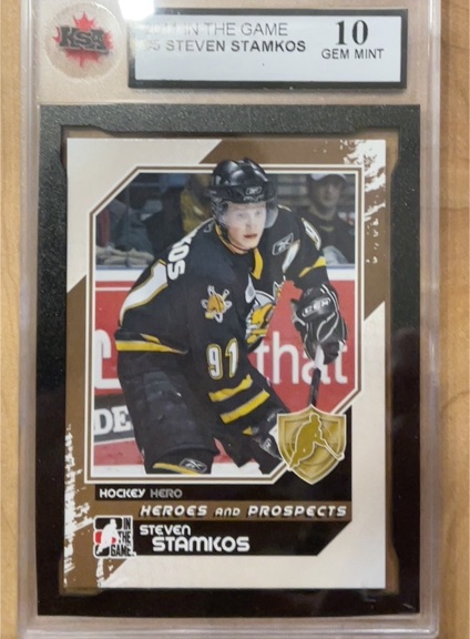 2010-11 In The Game Heroes and Prospects #10 Steven Stamkos — front