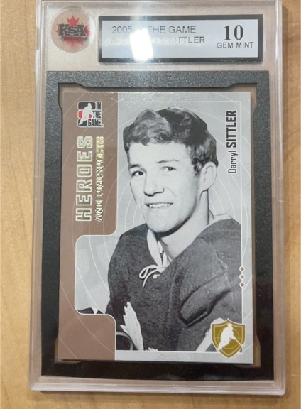 2005-06 In The Game Heroes and Prospects #32 Darryl Sittler — front