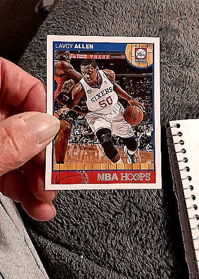 2013 NBA Hoops #50 LaVoy Allen — front