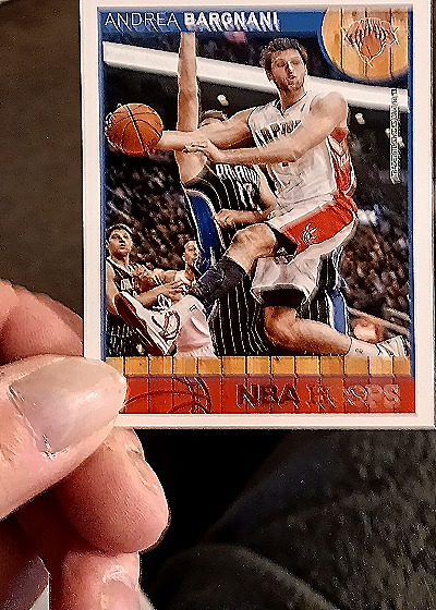 1996-97 Topps #329 Andrea Bargnani — front