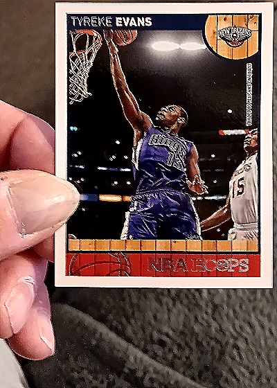 2010 NBA Hoops Tyreke Evans — front