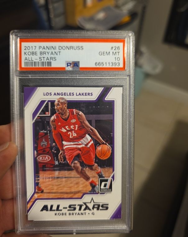 2017 Panini Donruss #26 Kobe Bryant All-Stars — front