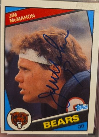1984 Topps #227 Jim McMahon — front