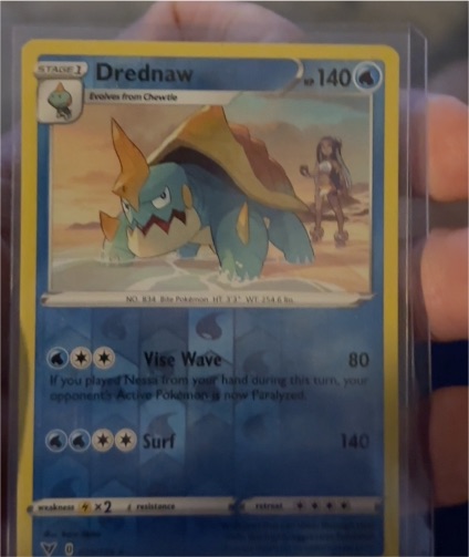 2020 Pokémon Vivid Voltage #039 Drednaw — front