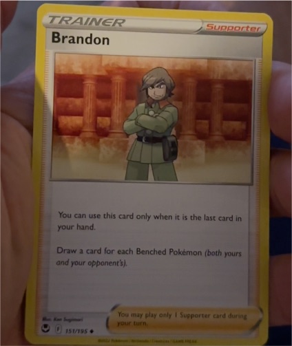 2022 Pokémon Sword & Shield Silver Tempest #151 Brandon — front