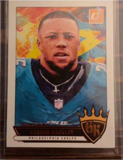 2025 Panini Donruss Gridiron Kings #GK-SBY Saquon Barkley — front