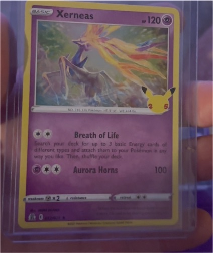 2021 Pokémon Celebrations #012 Xerneas — front
