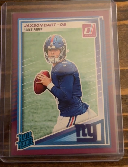 2025 Donruss #400 Jaxson Dart — front