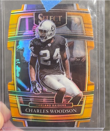 2021 Panini Select Concourse Die Cut #40 Charles Woodson — front