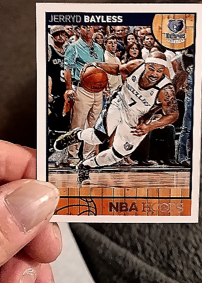 1991-92 NBA Hoops #104 Jerry D. Bayless — front