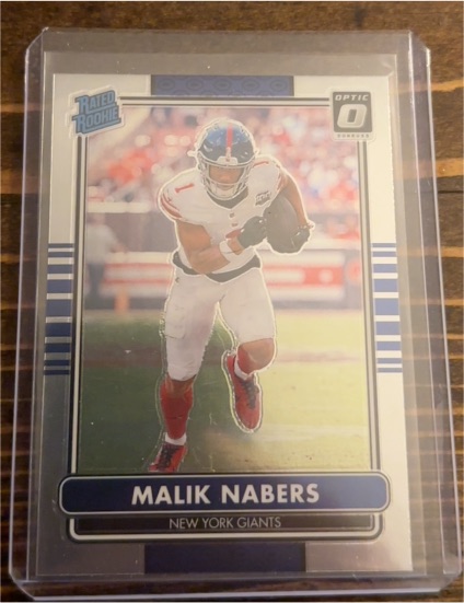 2024 Panini Donruss Optic #5 Malik Nabers 2014 Retro Series — front