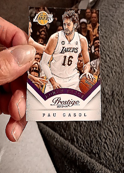 2013-14 Panini Prestige #16 Pau Gasol — front